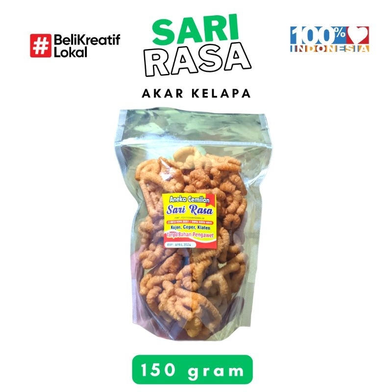 

150 gram - Akar Kelapa Sari Rasa