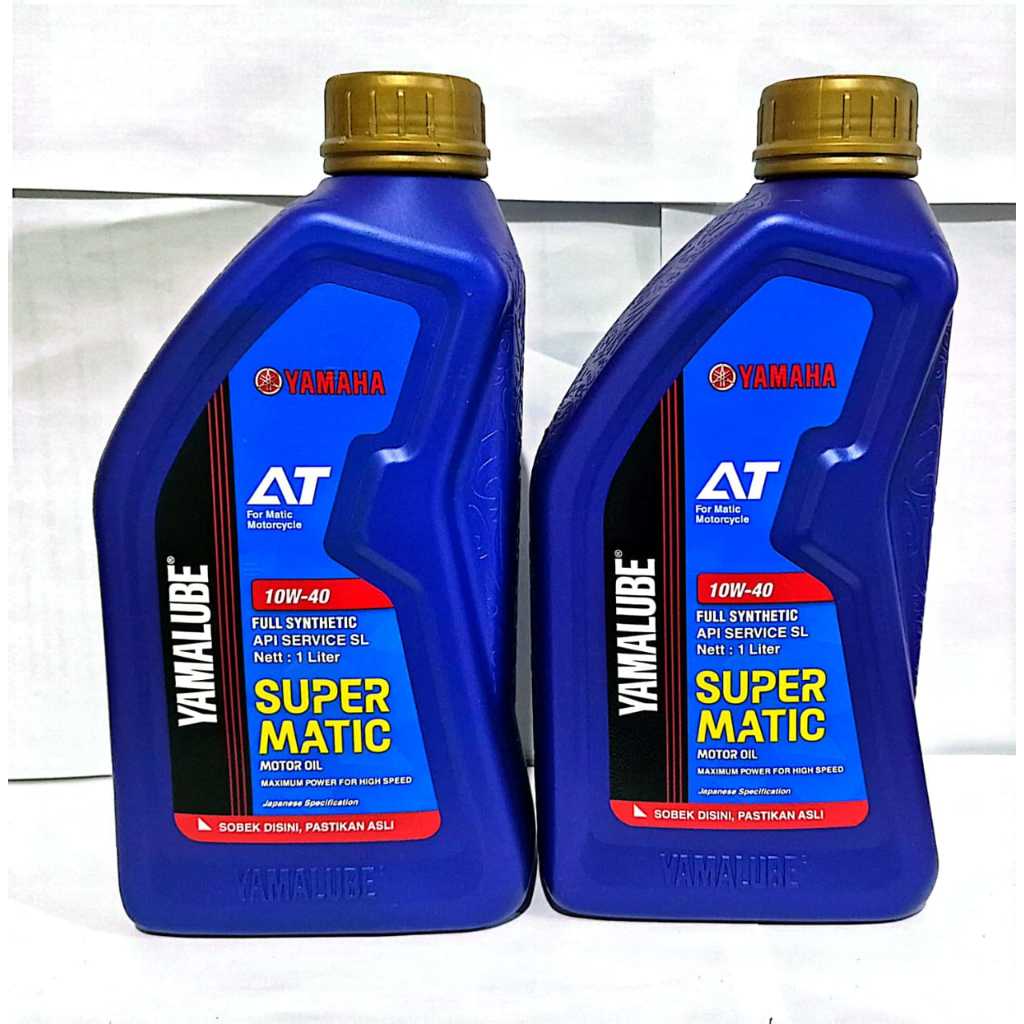 Oli Yamalube Super Matic 1L Full synthetic  untuk Motor Matic