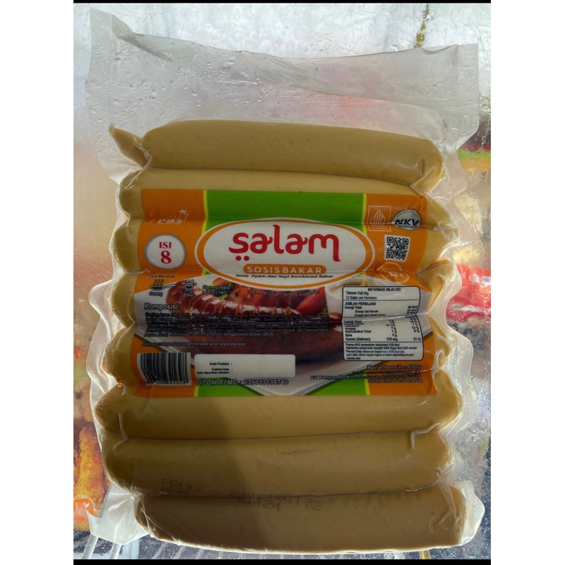 

SOSIS BAKAR SALAM ISI 8 600 gram