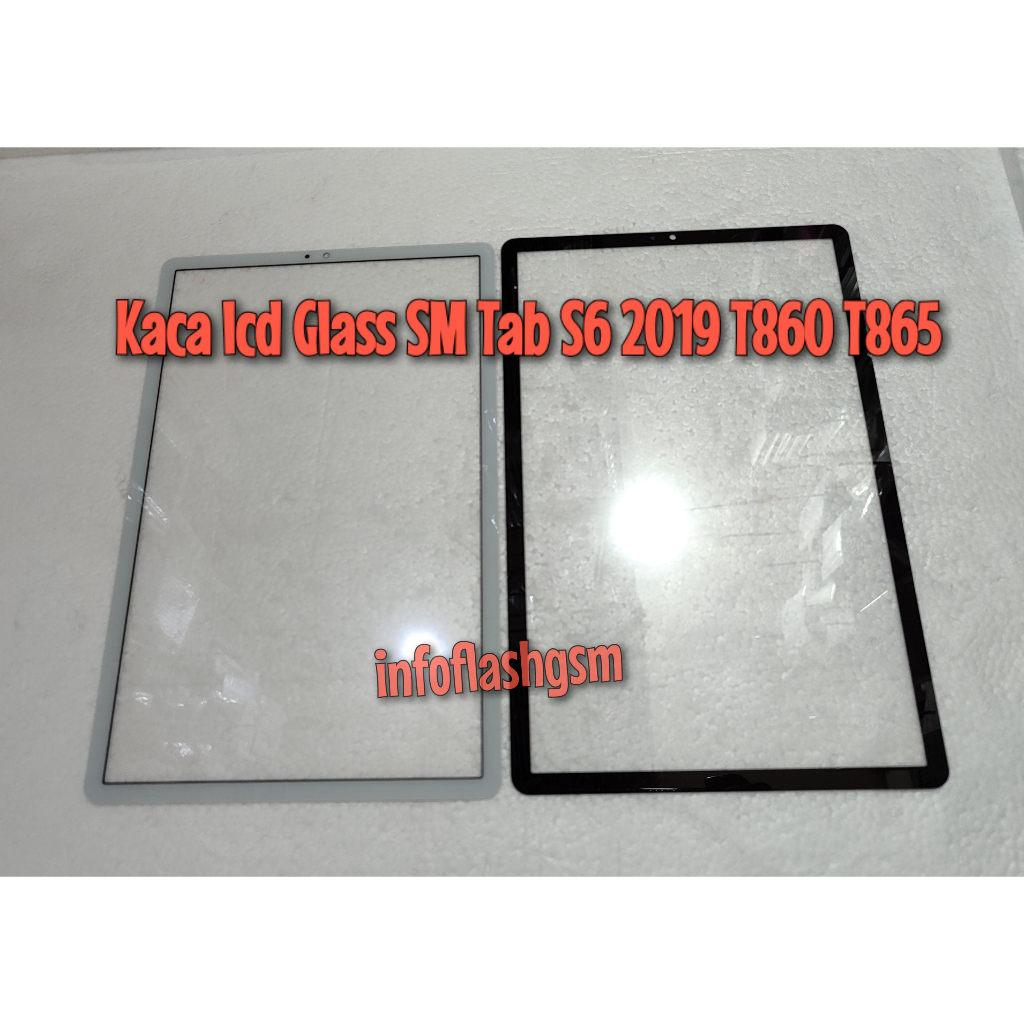 Kaca Depan Lcd Touchscreen Glass Samsung Tab S6 2019 T865 T860