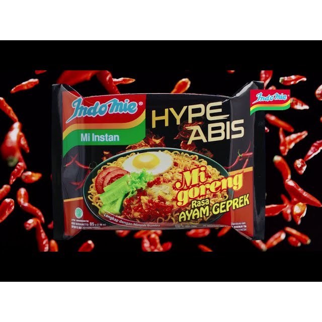 

indomie goreng hype abis ayam geprek - indomie ayam geprek