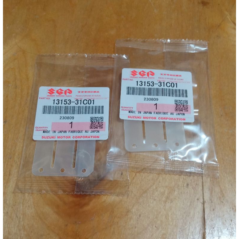 lidah membran satria 2 tak hiu lumba harga 1 set original sgp