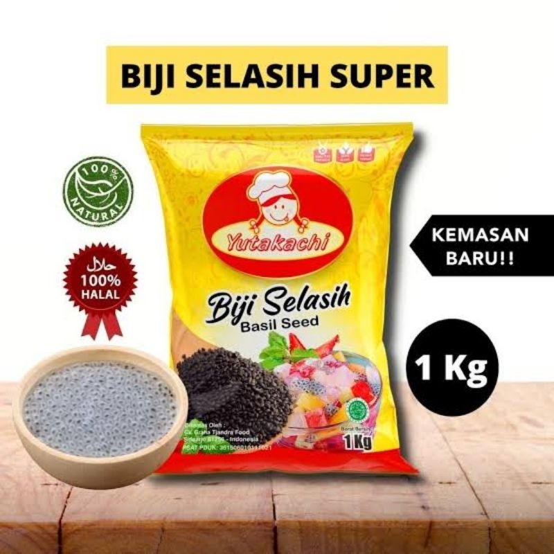 

Biji Selasih Yutakachi 1 Kg