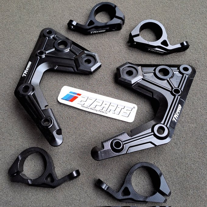 KUPINGAN LAMPU SET CINCIN RX KING BY TK PRO CNC HITAM