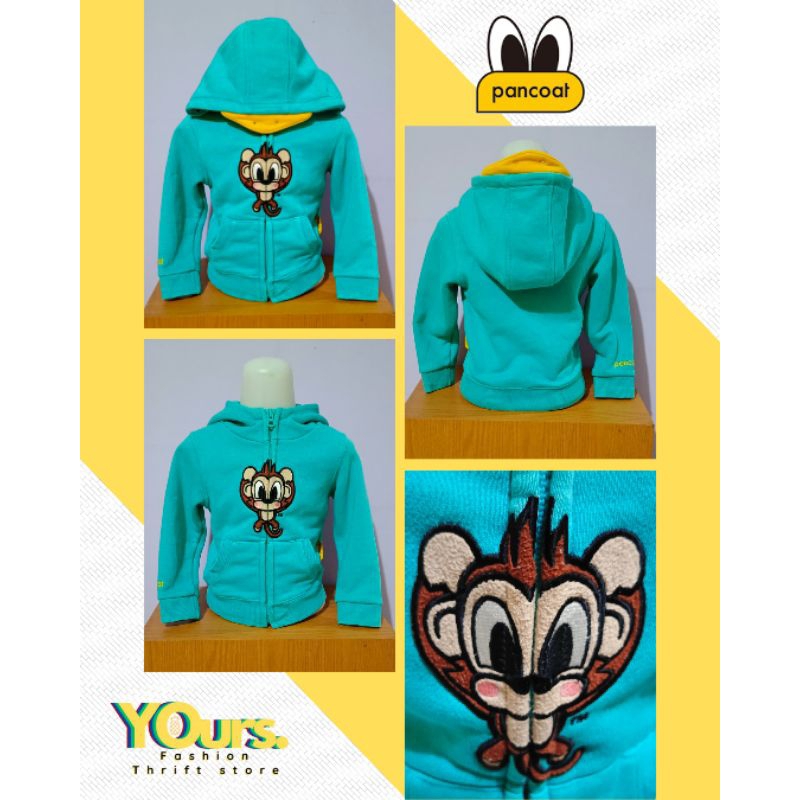 PANCOAT HOODIE ZIPPER PL TOSCA