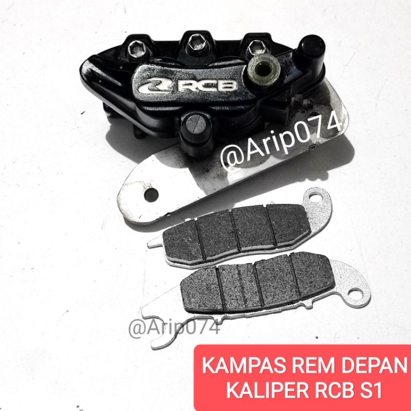 [PROMO] KAMPAS REM KALIPER RCB S1 DISPAD KALIPER CAKRAM DEPAN RACINGBOY RCB S1 SERIES KAMPAS REM KAL