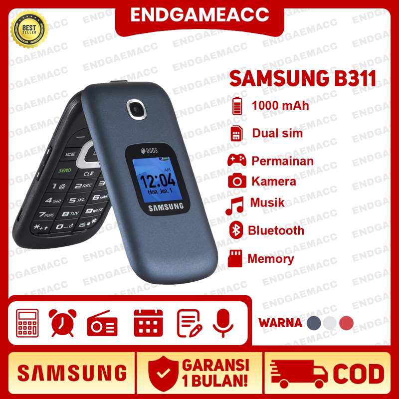 Handphone SAMSUNG B311V DUAL SIM TERBARU