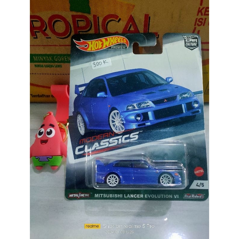Hotwheels Lancer evolution