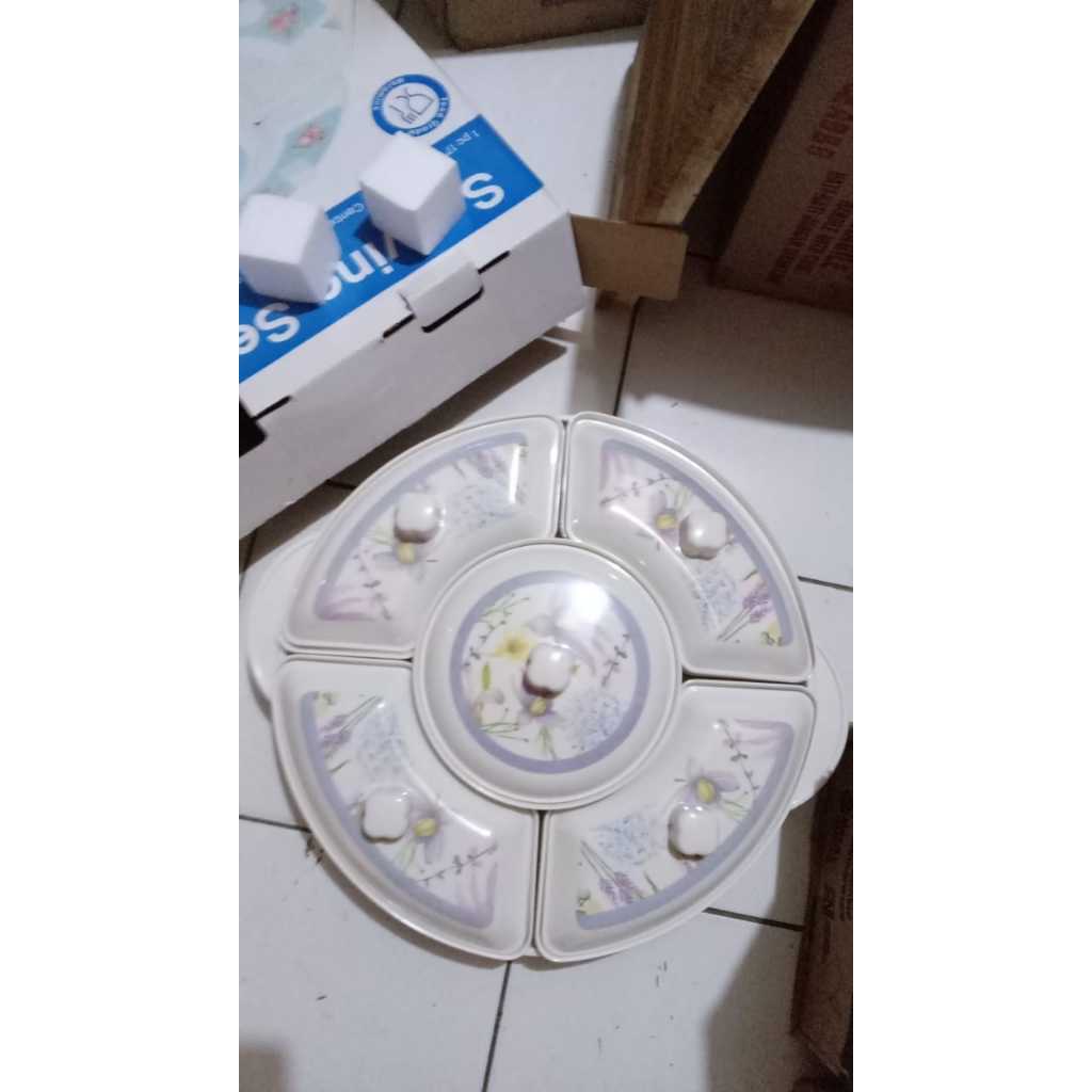 Prasmanan Set Melamin Onyx Wadah Saji 45 cm