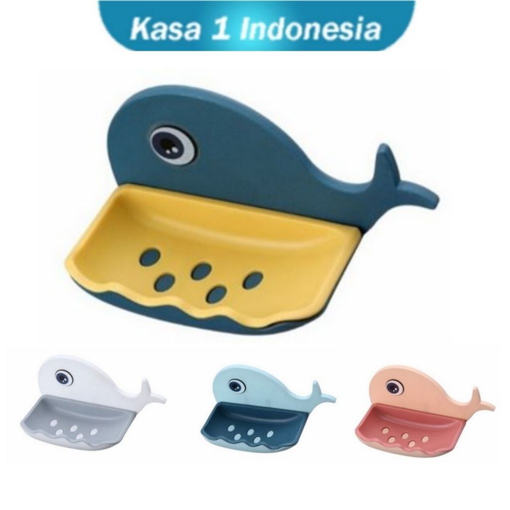 Tempat Sabun Mandi Anak / Tempel Dinding Tanpa Paku Cuci Tangan