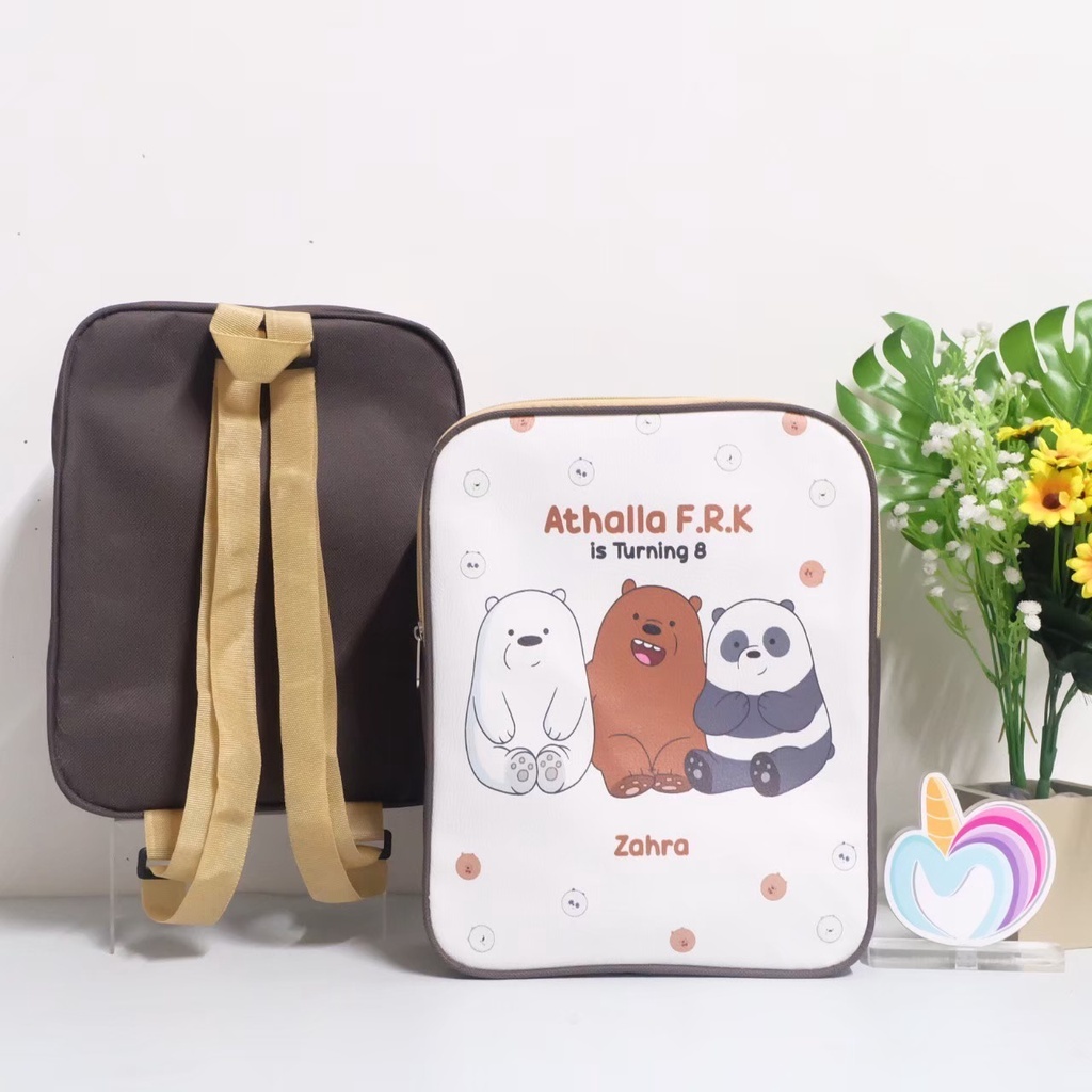 

TAS RANSEL KOTAK (030) / TAS ULTAH / SOUVENIR PROMOSI / POUCH SKINCARE / AQIQAH / TASYAKURAN / TAS KADO