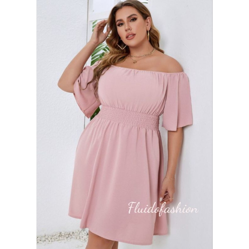 DRESS TAMARA//DRESS KOREAN STYLE//DRESS BIG SIZE//JUMBO WANITA//DRESS MINI