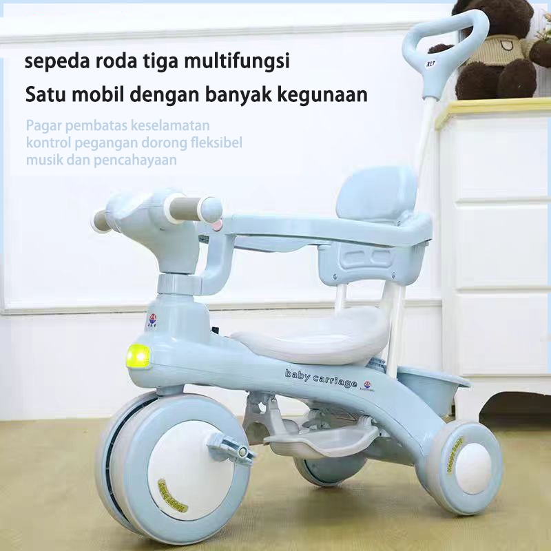 Sepeda roda tiga anak 1 tahun sepeda roda 3 bayi tricycle anak sepeda anak roda 3