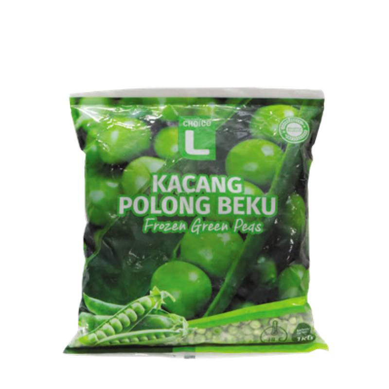 

Choice L - Kacang Polong Beku Frozen Green Peas - 1kg Halal BPOM