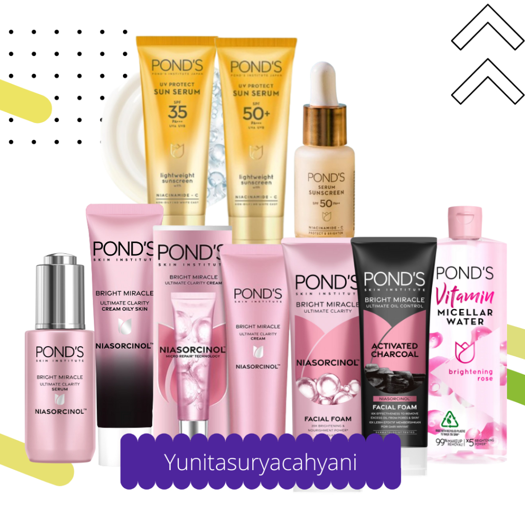 Bright Beauty concentrated sun serum/ Facial Foam/Ponds Bright Beauty Triple Glow Serum 30gr/Serum 7