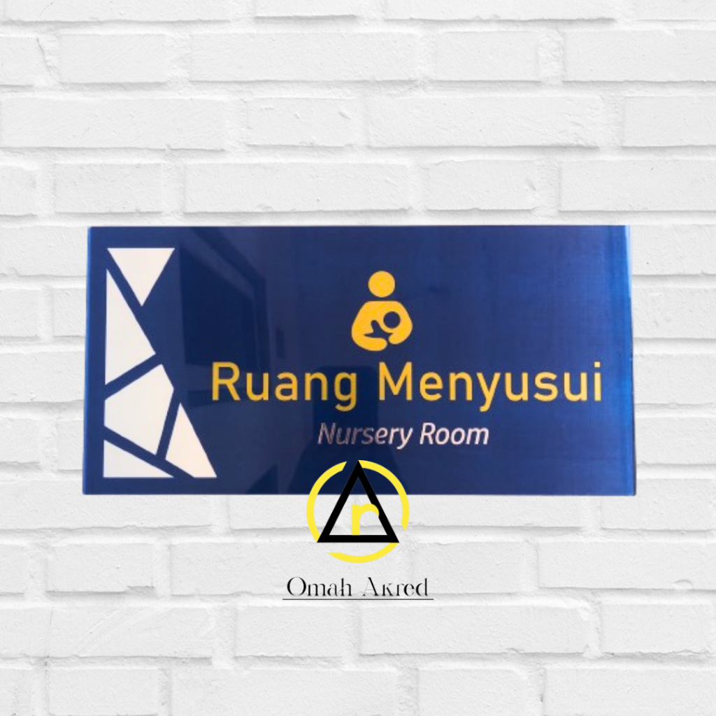 

Akrilik Ruang Menyusui - Nursery Room - Ruang Laktasi