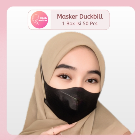 Masker Duckbil / Duckbill 3 Ply Face Mask 1 Box Isi 50 Pcs
