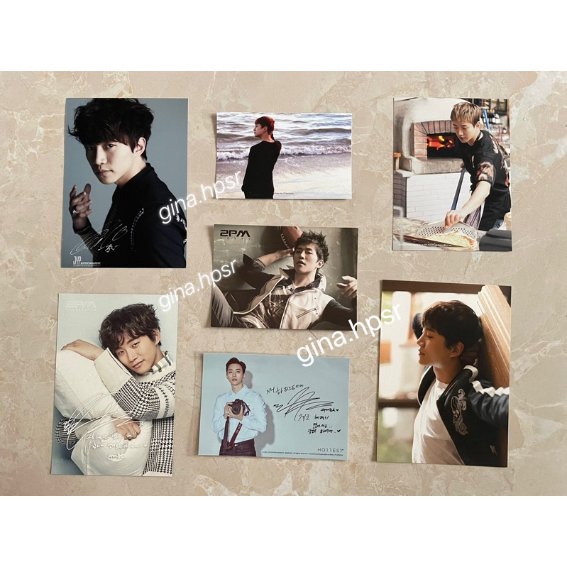 (READY) 2PM Lee Junho Postcards Set