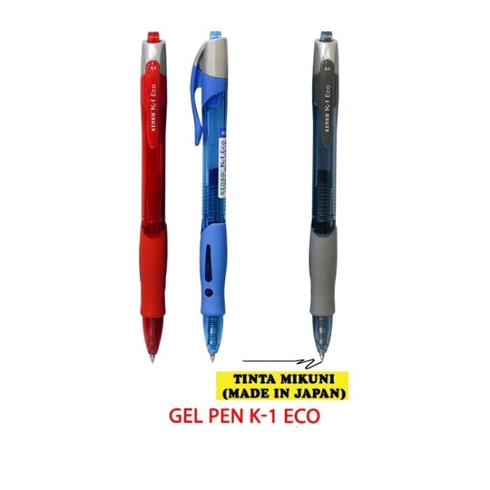 

Ballpoint / Pen Kenko Gel Pen Retractable K-1 Eco