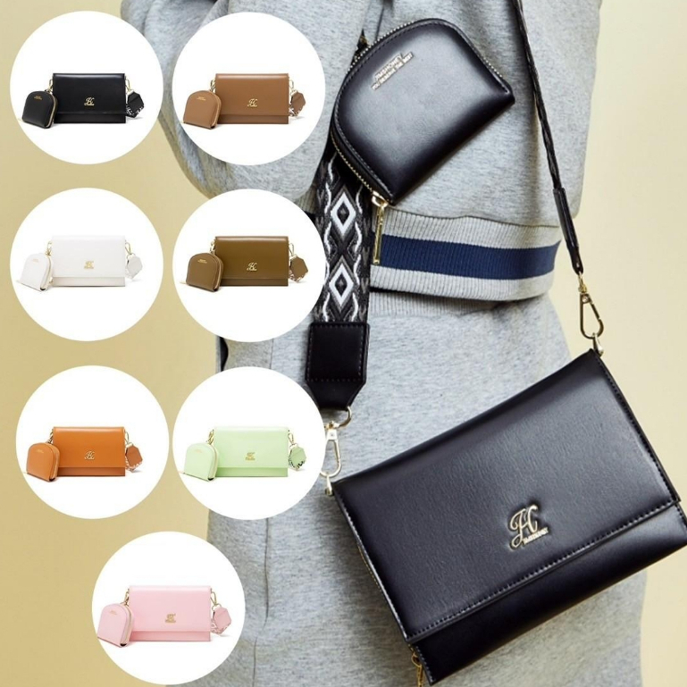 JIMS HONEY AMEL BAG Tas Selempang Wanita Slingbag Cewek Jimshoney Trendy Elegan