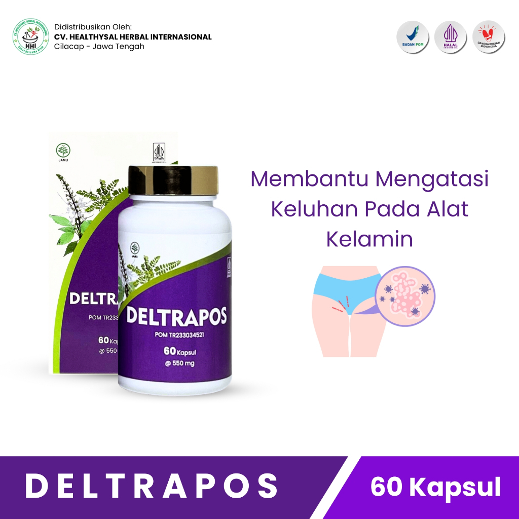 Deltrapos Obat Sperma Bercampur Darah Produk Aman Dan Berkualitas Resmi BPOM