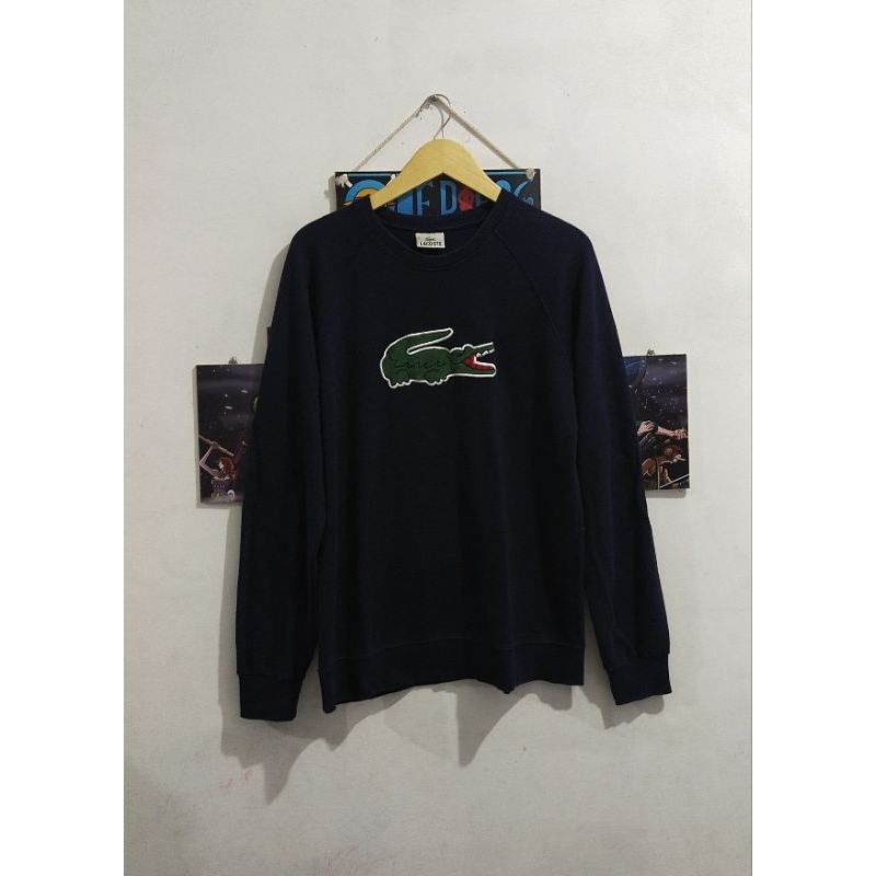 Crewneck Lacoste big logo