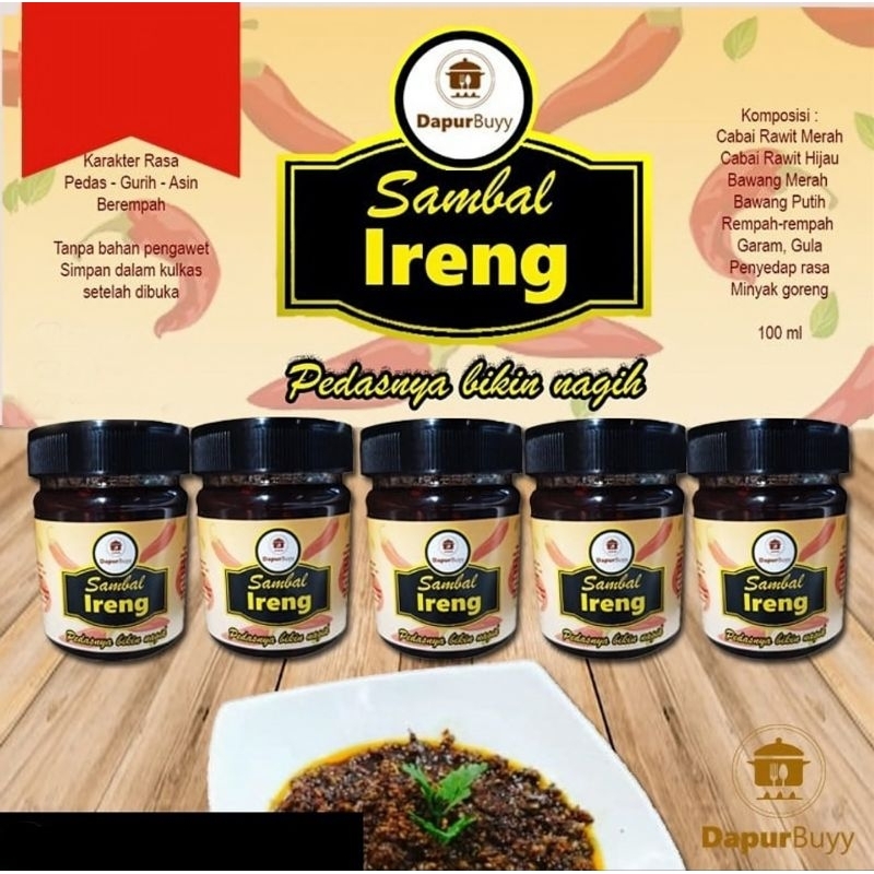 

Sambal Ireng Dapur Buyy