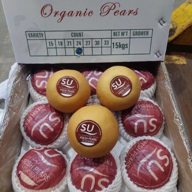 

Pear SU Sinkau Korea Jumbo /kg