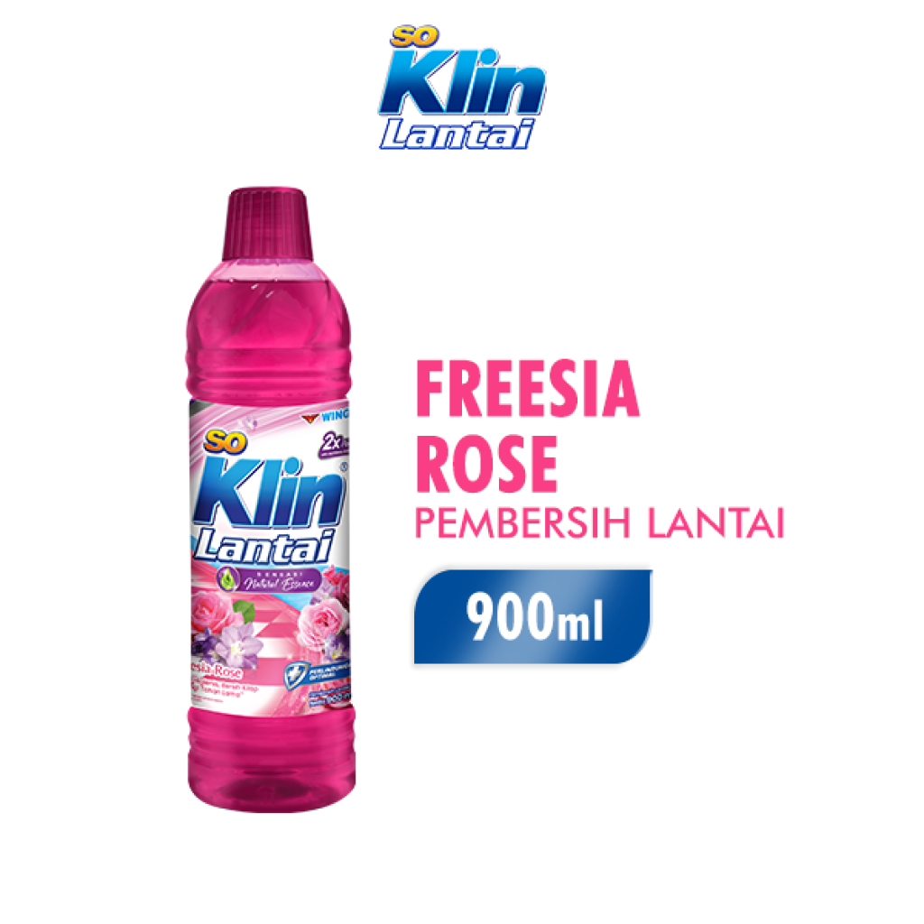 So Klin Pembersih Lantai Merah Botol 900ml