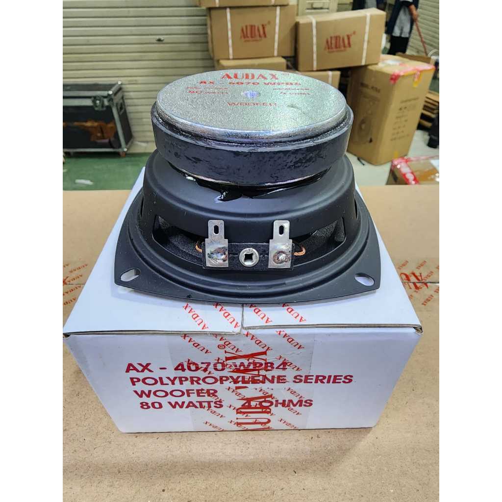 Speaker Audax AX 4070 / AX4070 WPB4 wofer 4 inch original