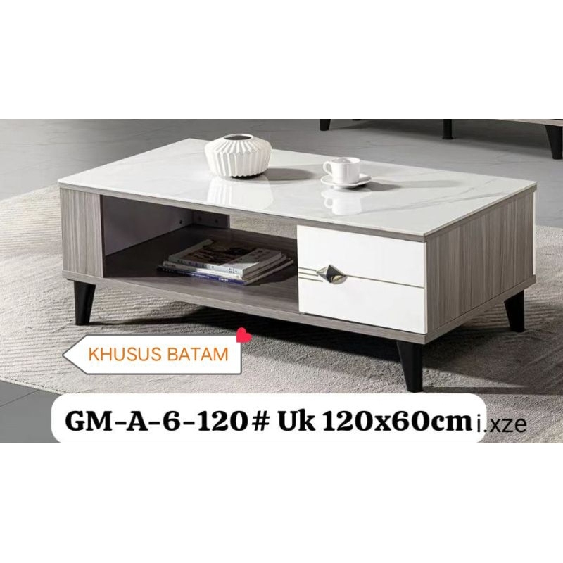 MEJA SOFA / MEJA TAMU GM-A6-120# UKURAN 120X60CM