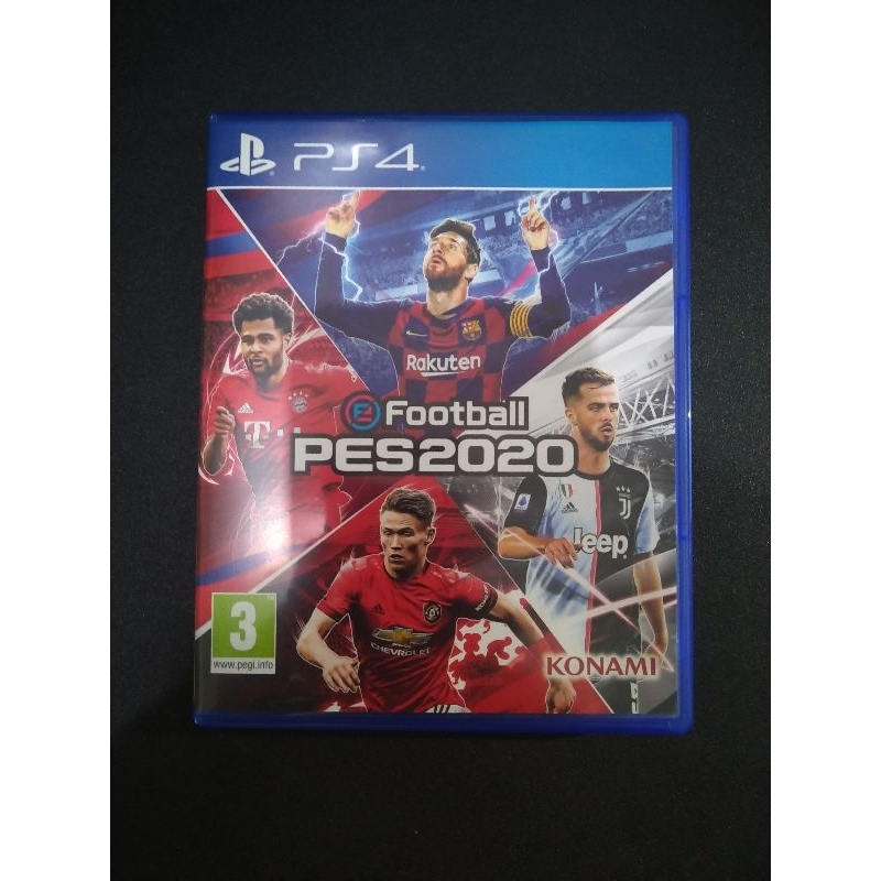 BD PS4 PES 2020 Reg 2 kaset ps 4 game games pes2020 efootball bukan pes2021