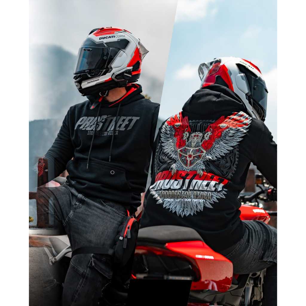 ORIGINAL HOODIE PROSTREET INDONESIAN RIDERS LIMITED EDITION SUNMORI HOODIE
