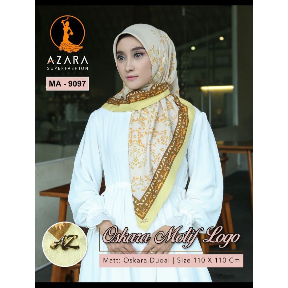 Hijab Azara motif