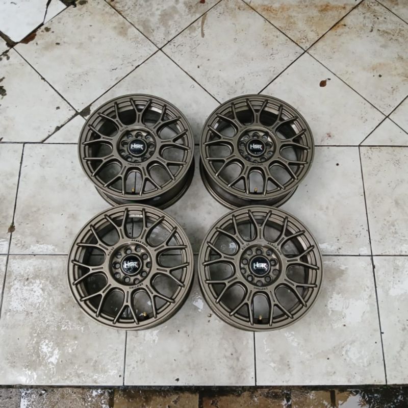 Velg Racing Bekas Hsr Rai-S5 Ring 15 Untuk Ertiga Innova New Avanza New Xenia