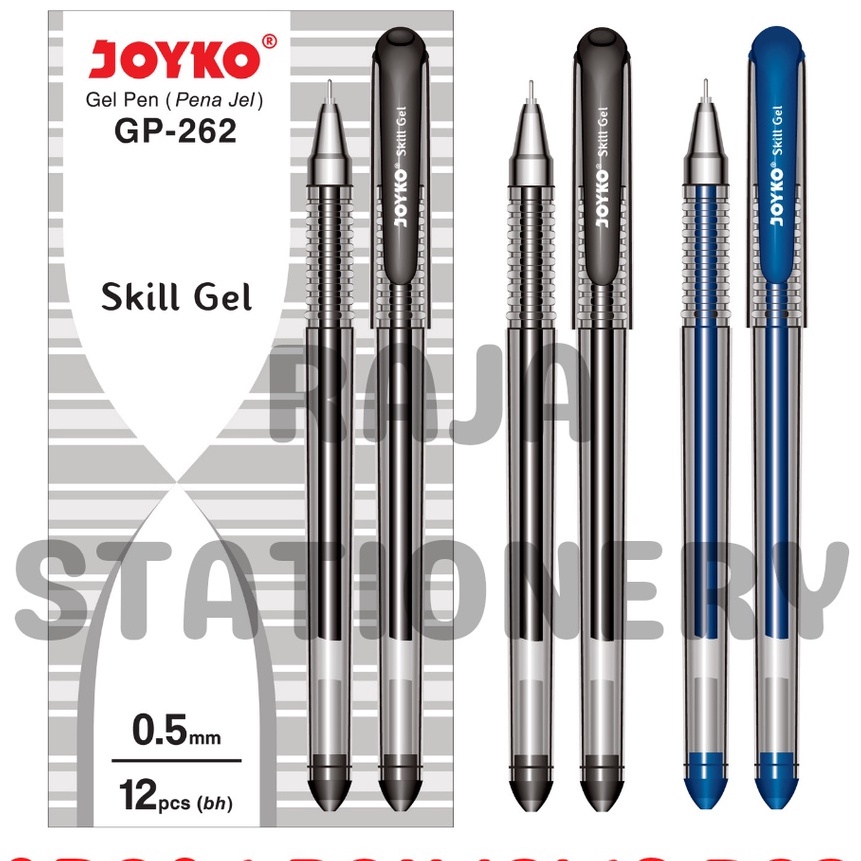 

KF7 JOYKO GEL PEN SKILL GEL 5 PENA PEN PULPEN JOYKO JEL GP262 12PCS