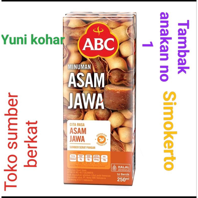 

sari asem abc 250 ml