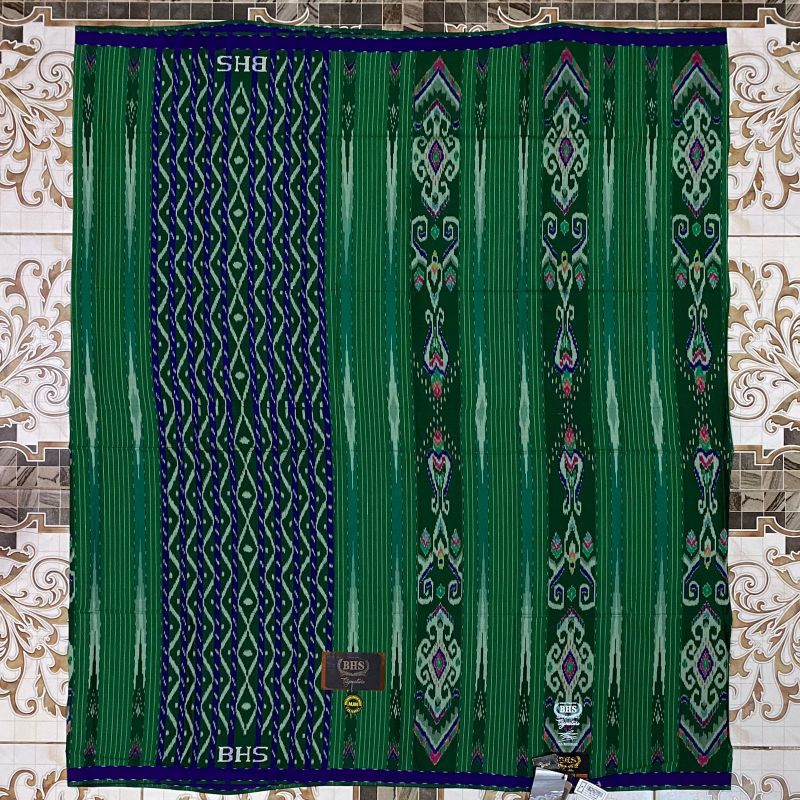 Sarung BHS Signature MJM Gold Jahit Tengah