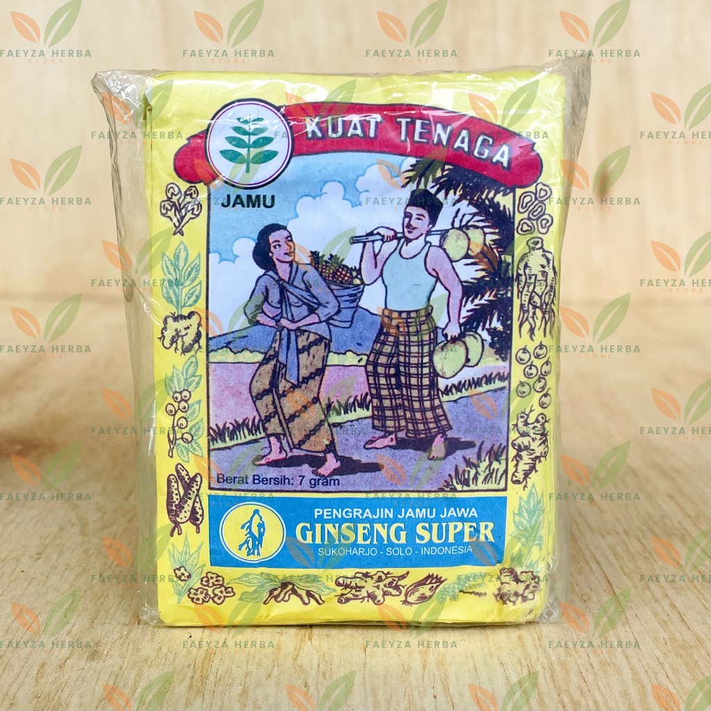 

Jamu Kuat Tenaga Cap Ginseng Super isi 10 Sachet