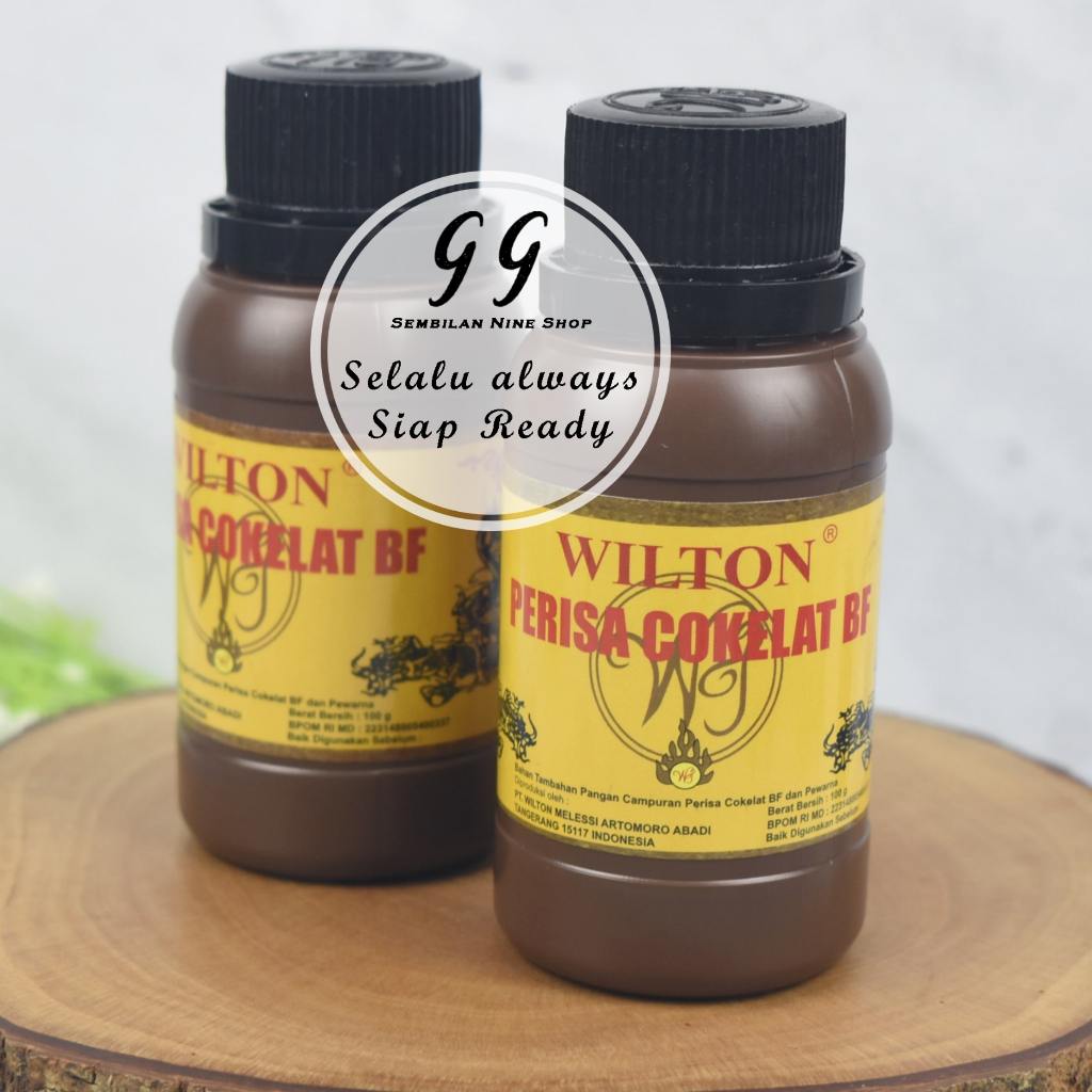 

WILTON 100 GRAM COKELAT PASTA BLACK FOREST BF B.F Perisa dan Pewarna Chocolate