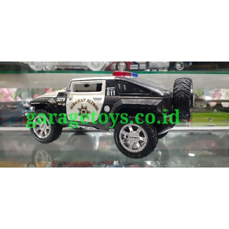 Maisto Allstar 1:24 Diecast Hummer HX Highway Patrol