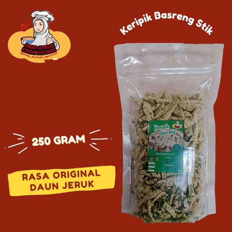 

Keripik Basreng Stik 250gram Original Daun Jeruk