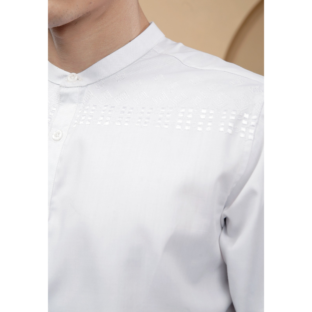 Zoya Altan Menswear - Baju Koko Pria Lengan Panjang - Bahan Linen