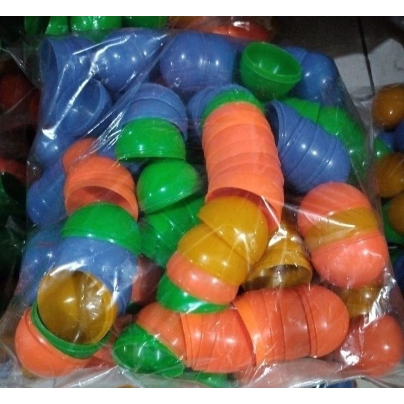 Yun Mainan Telur Kosong isi 100 Pcs