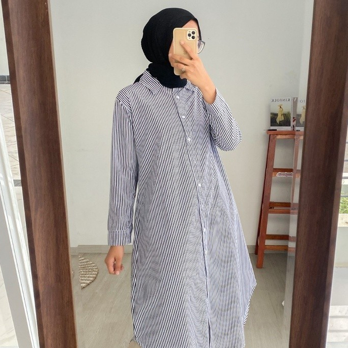 fashion muslim pakaian muslim wanita dress gamis ALYA Premium Terlaris Adem Fit Nyaman Casual Simple