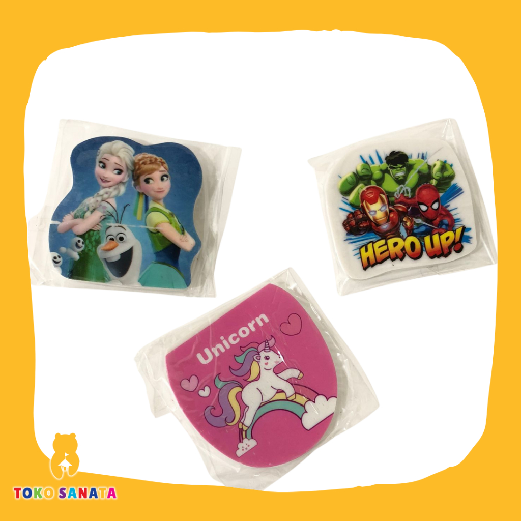 

TOKOSANATA - Penghapus Karakter Lucu