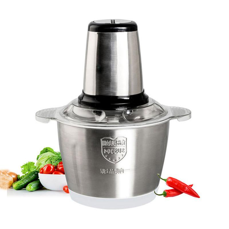 CHOPPER / BLENDER DAGING / MEAT GRINDER / JUICER STAINLESS STEEL - 3.0 LITER