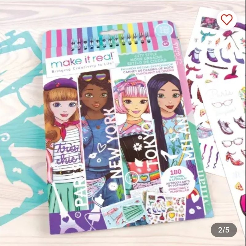 

Make It Real Sketchbook City Style 3207