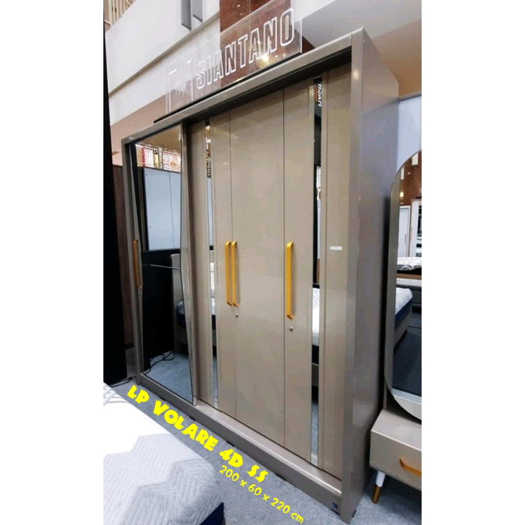 Lemari Pakaian LP Volare 4D SS