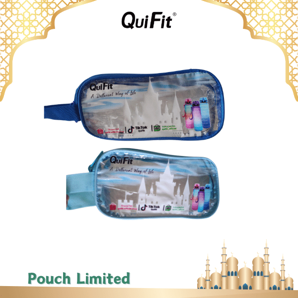 QUIFIT - [LIMITED EDITION ]  Quifit Limited Colorfull Pouch | Hand Bag | Tempat Pencil | Tas Anak